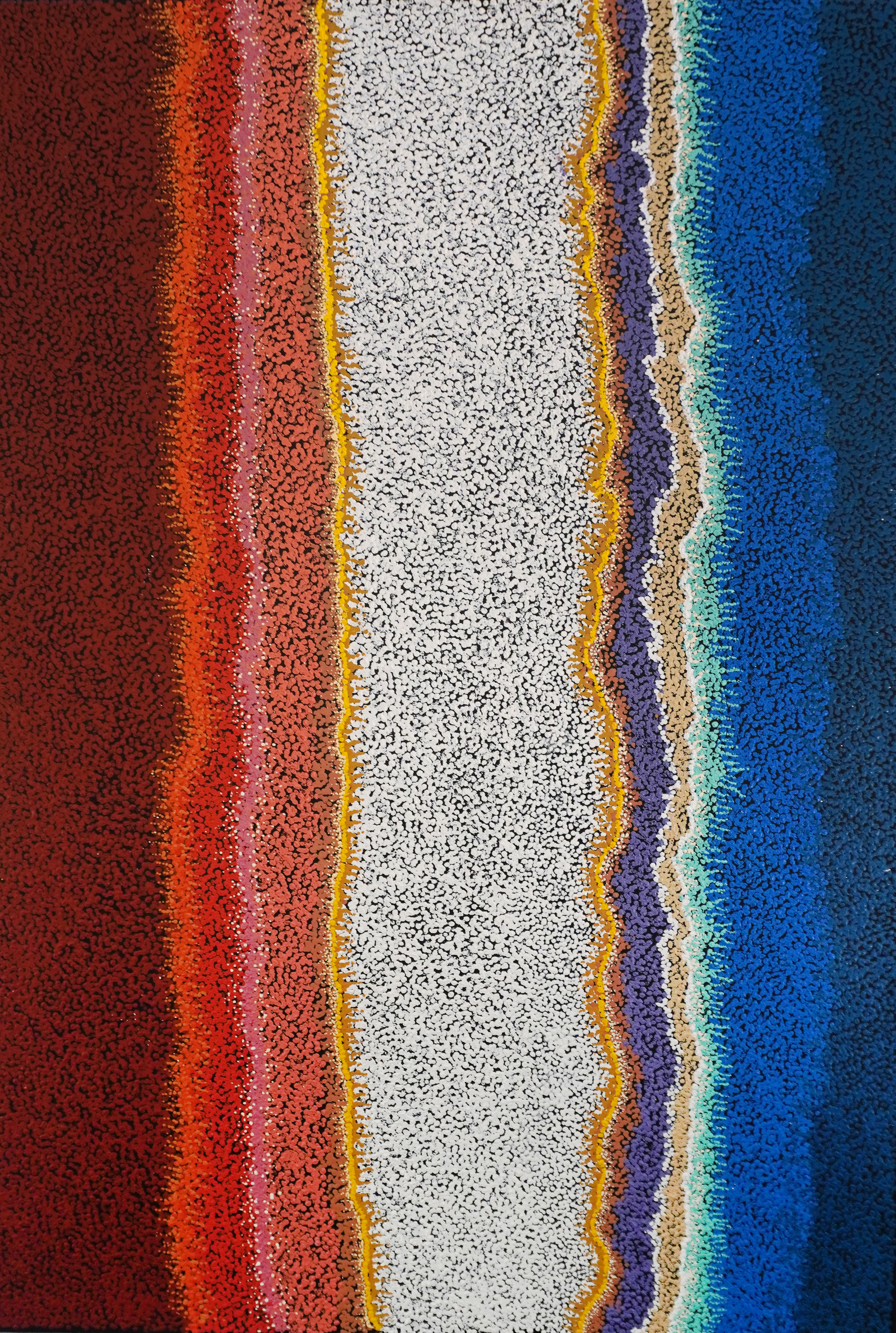 Venetta Yanawana, Nyagumarta Warren, 2025, acrylic on linen, 120 x 80cm