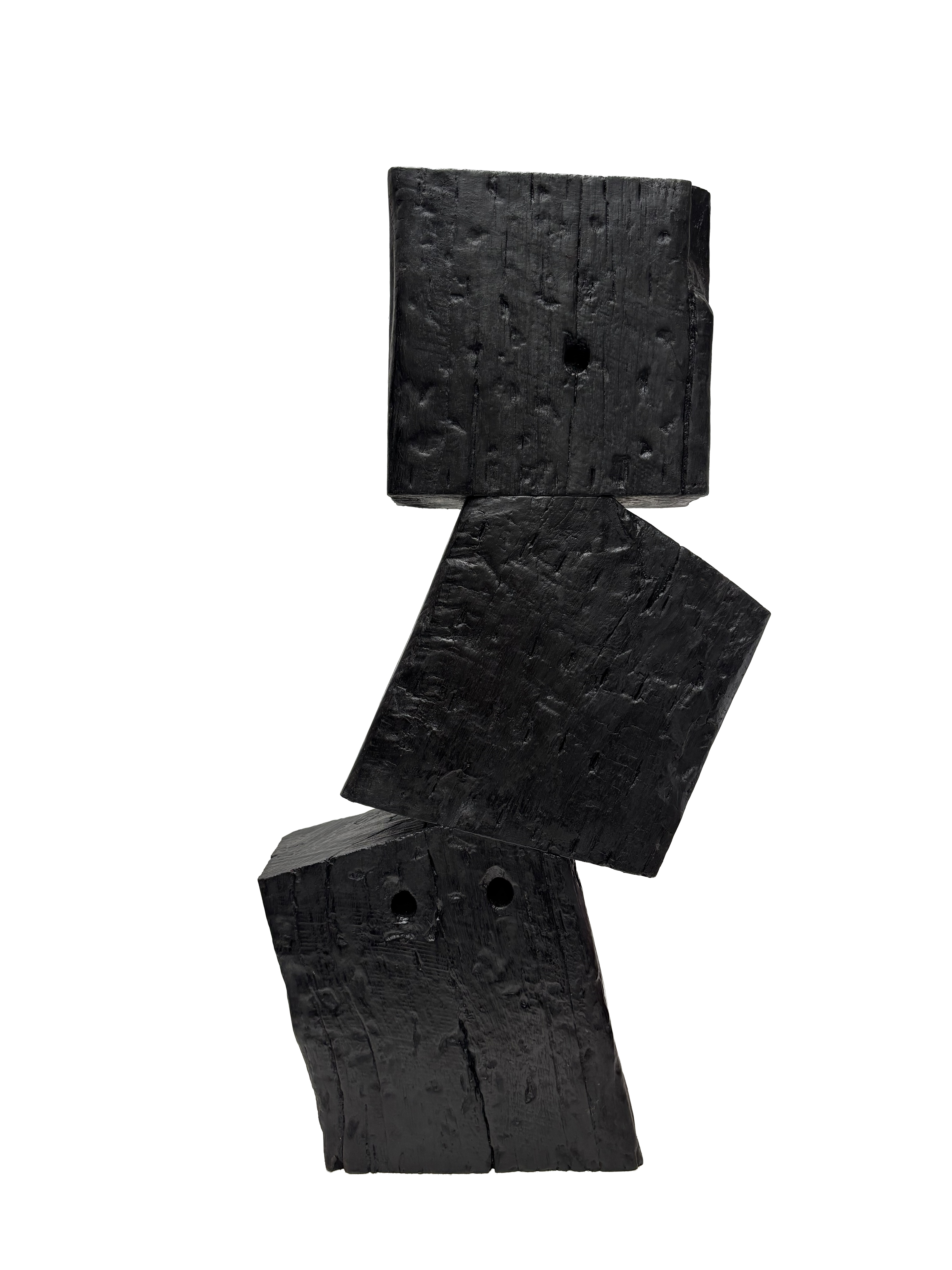 Jennifer Cochrane, Sleeper Self-portrait #18, 2026, wood, 66 x 35 x 12cm