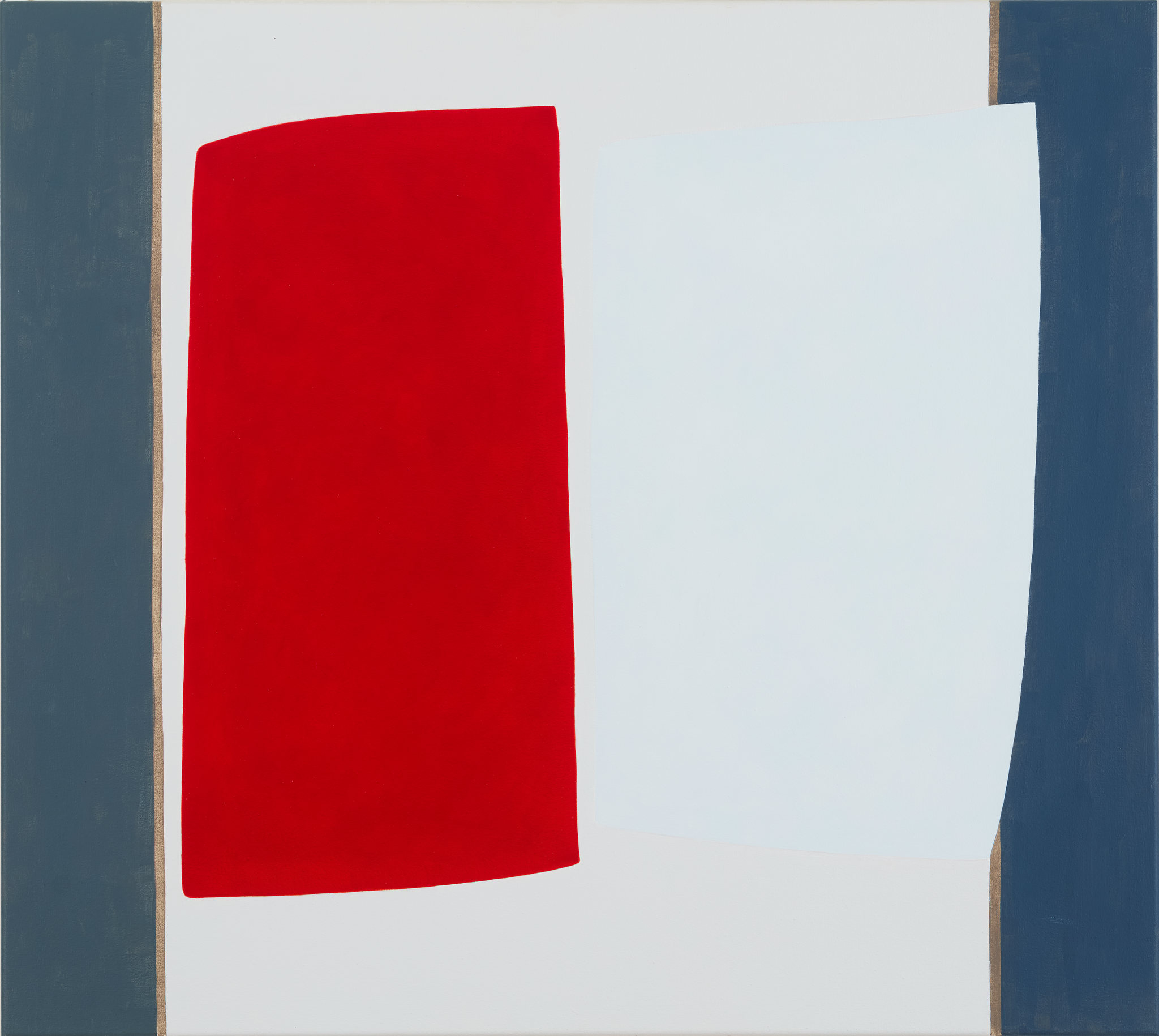 Trevor Vickers, Untitled, 2024, acrylic on canvas, 90 x 100cm
