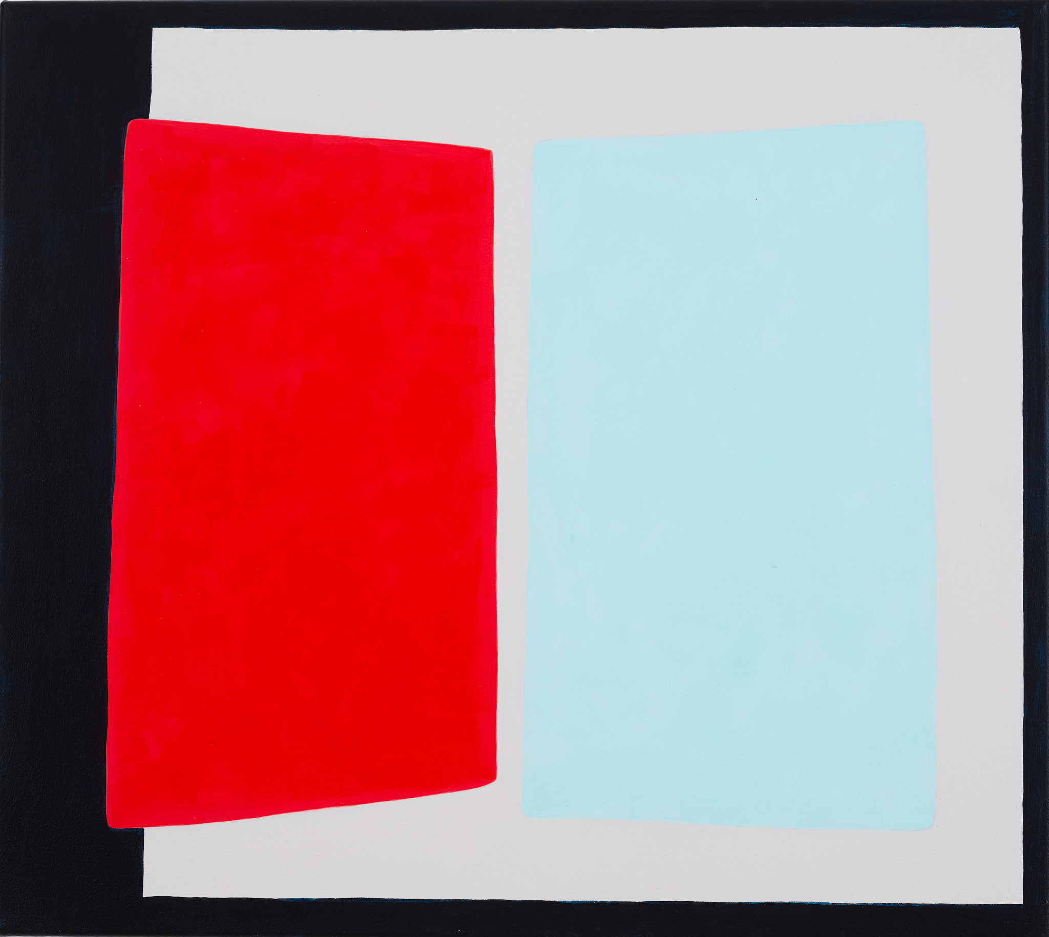Trevor Vickers, Untitled, 2025, acrylic on canvas, 59 x 66cm