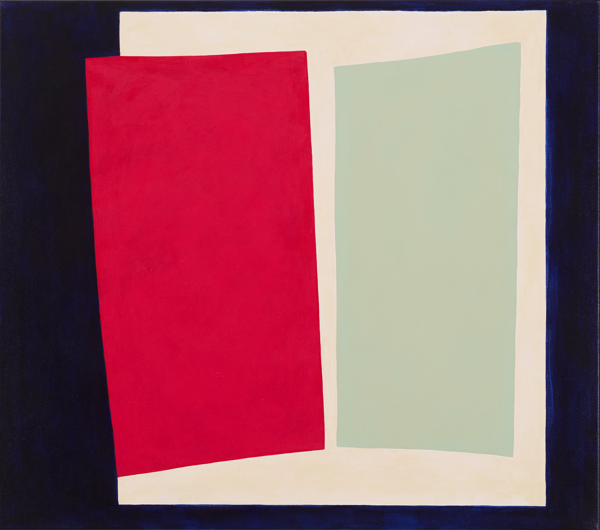 Trevor Vickers, Untitled, 2023, acrylic on canvas, 90 x 102cm