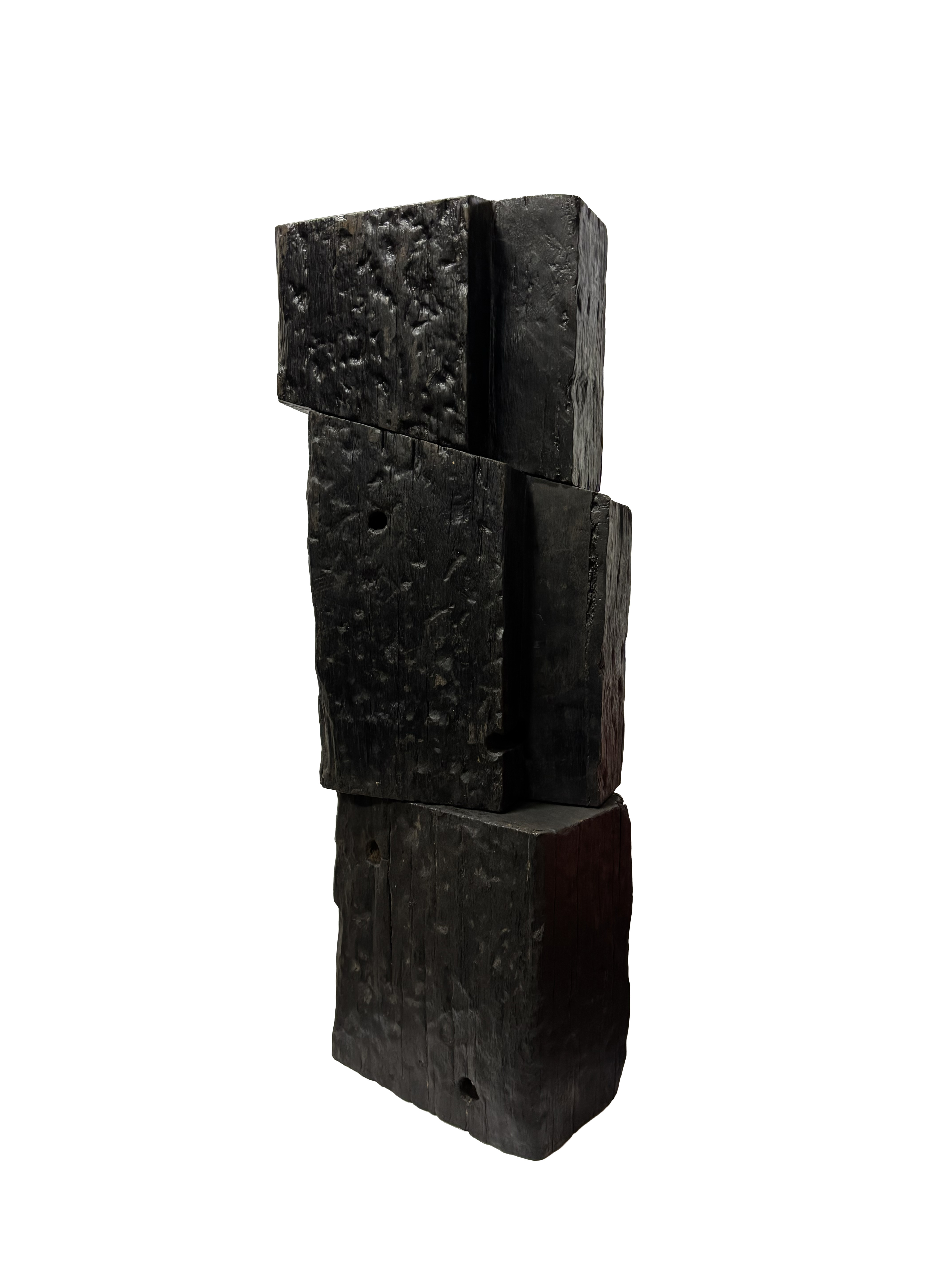 Jennifer Cochrane, Sleeper Self-portrait #24, 2026, wood, 63 x 24 x 15cm