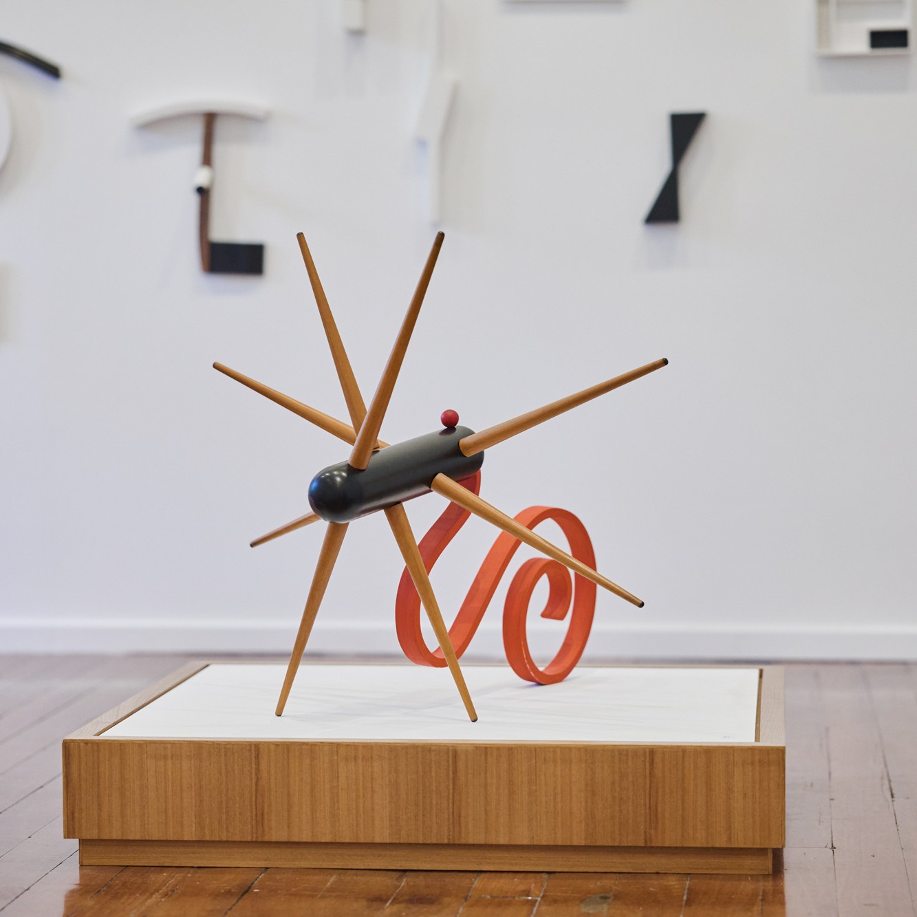  Spike, 2011, acrylic paint on wood, 70 x 76 x 82cm