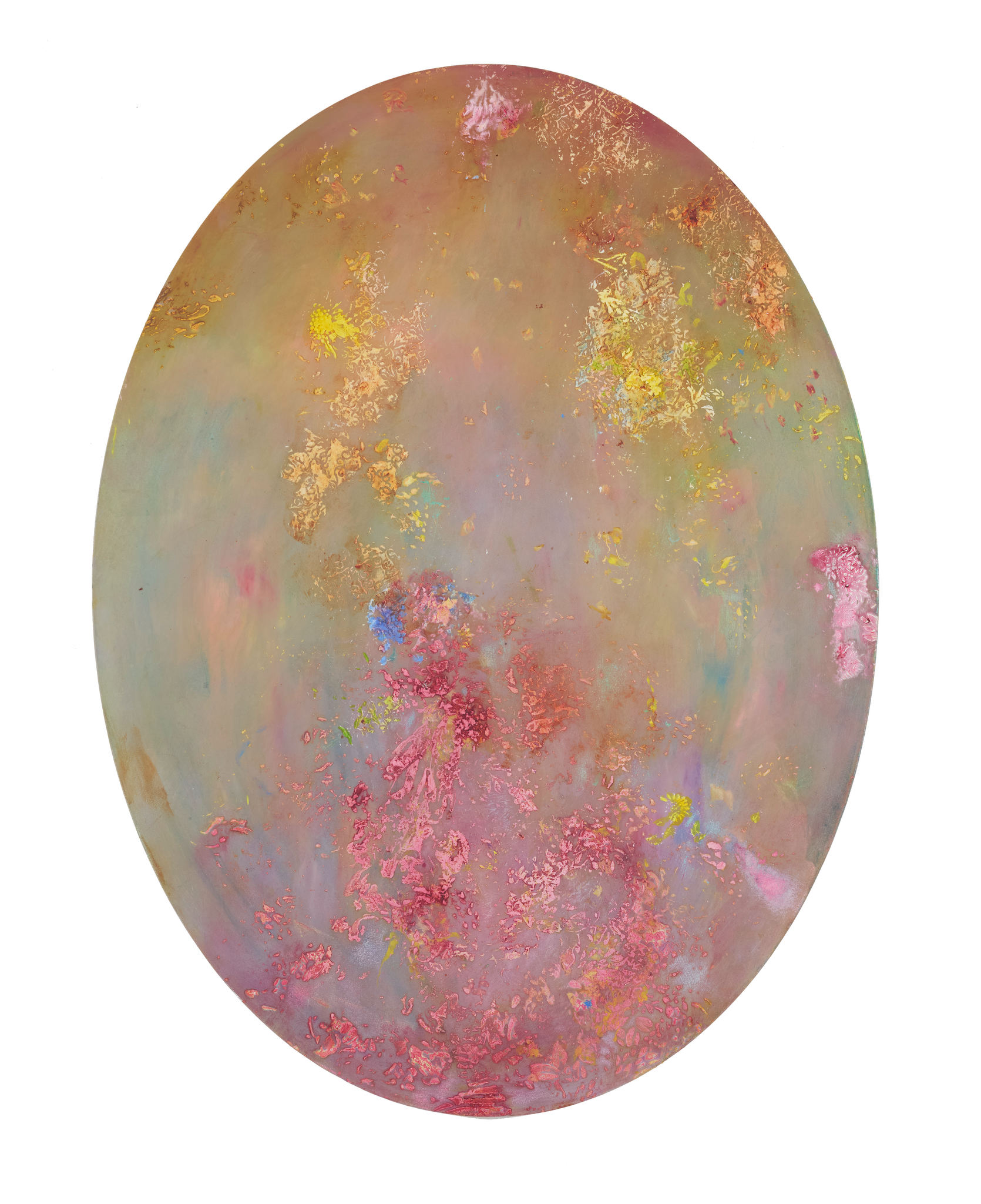 Angela Stewart, Sensate (detail), 2026, oil, acrylic and gesso on board, 90 x 68cm