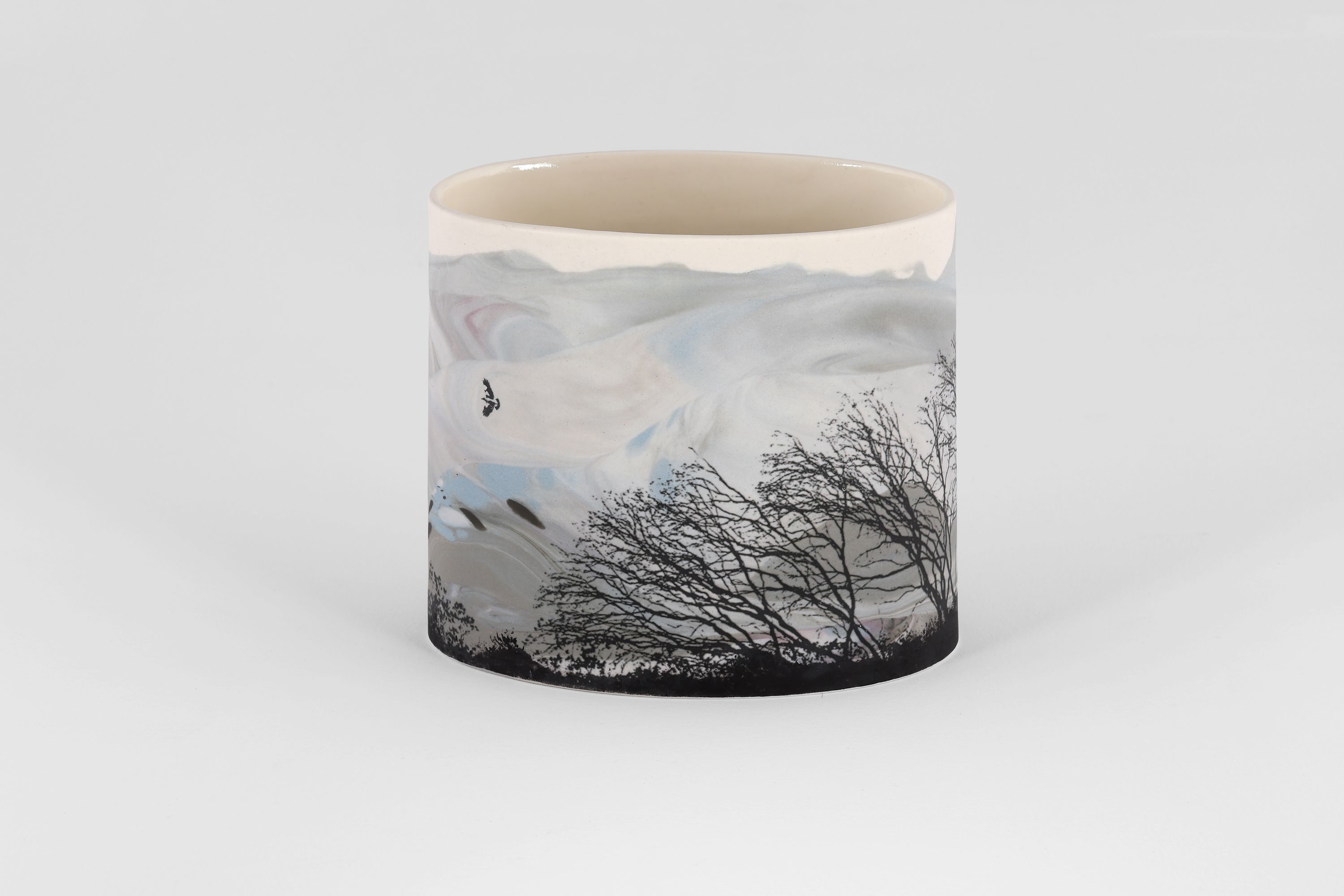 Sandra Black, Chester Pass Road 1 Stirlings, 2026, porcelain, 12.7 x 14.5 x 8.5cm