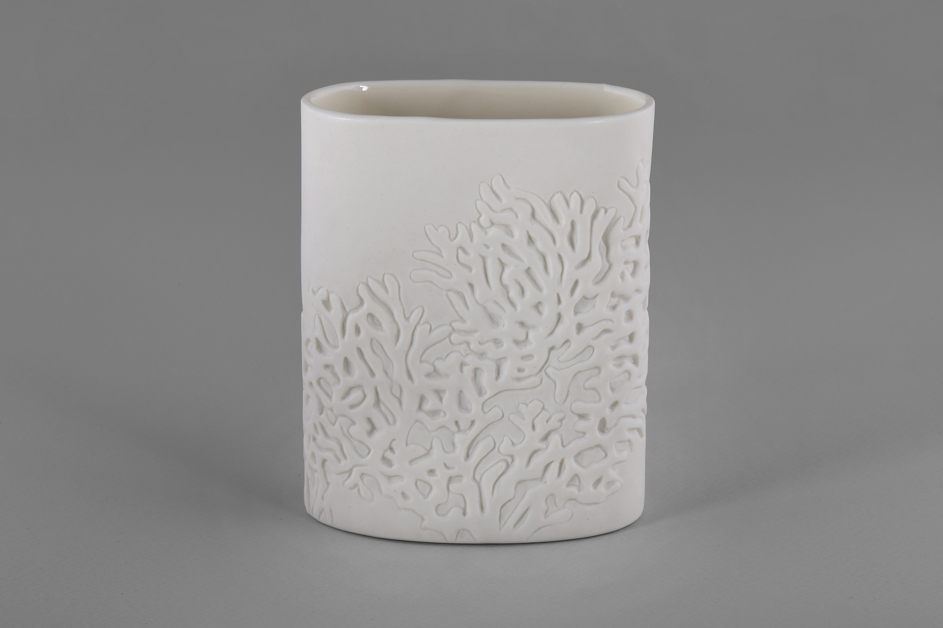 Sandra Black, Coral Bleach 3 Settlers Beach, 2026, porcelain, 13.3 x 10.7 x 6.3cm