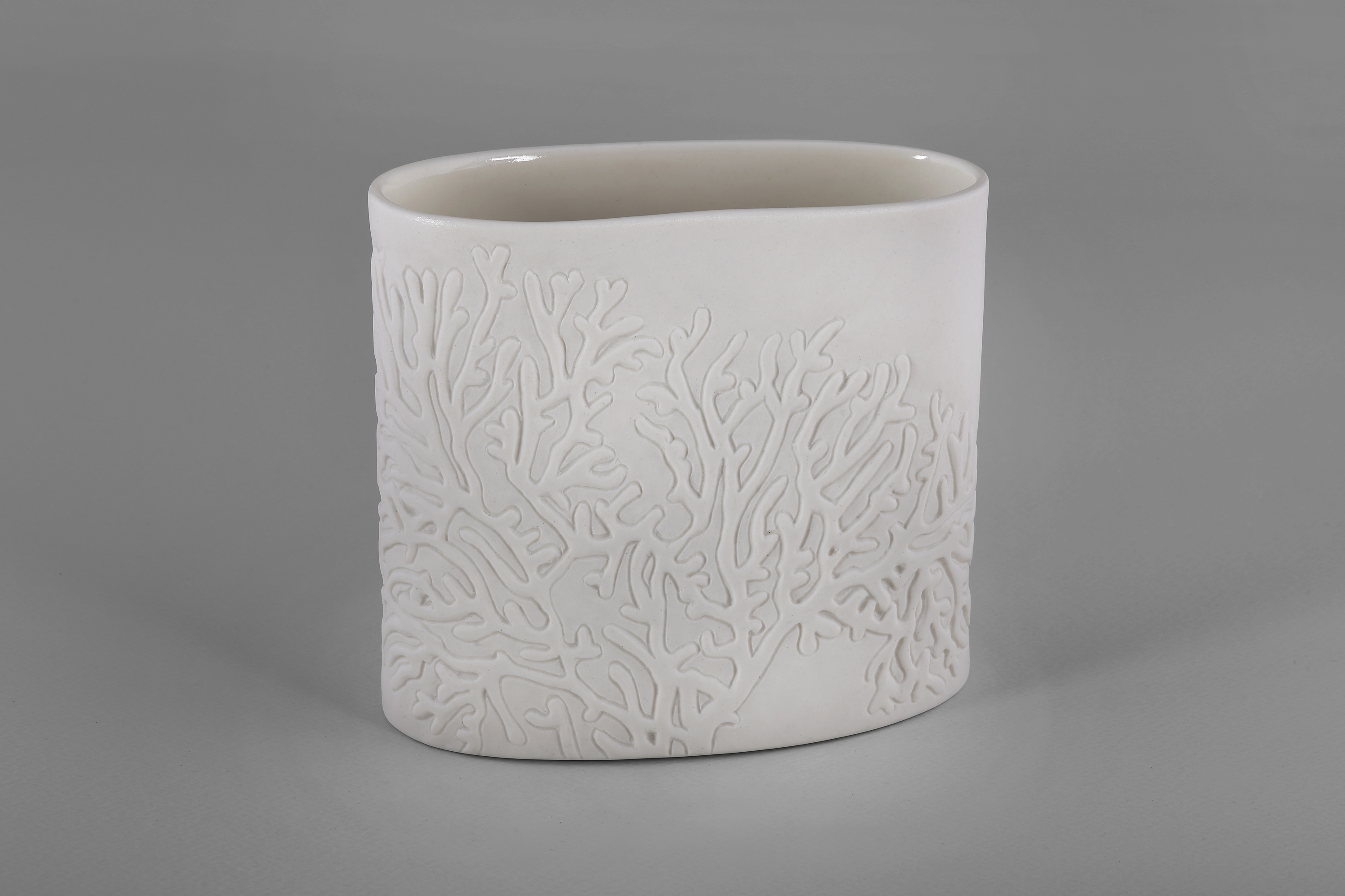 Sandra Black, Coral Bleach 4 Settlers Beach, 2026, porcelain, 13 x 14.3 x 8.4cm