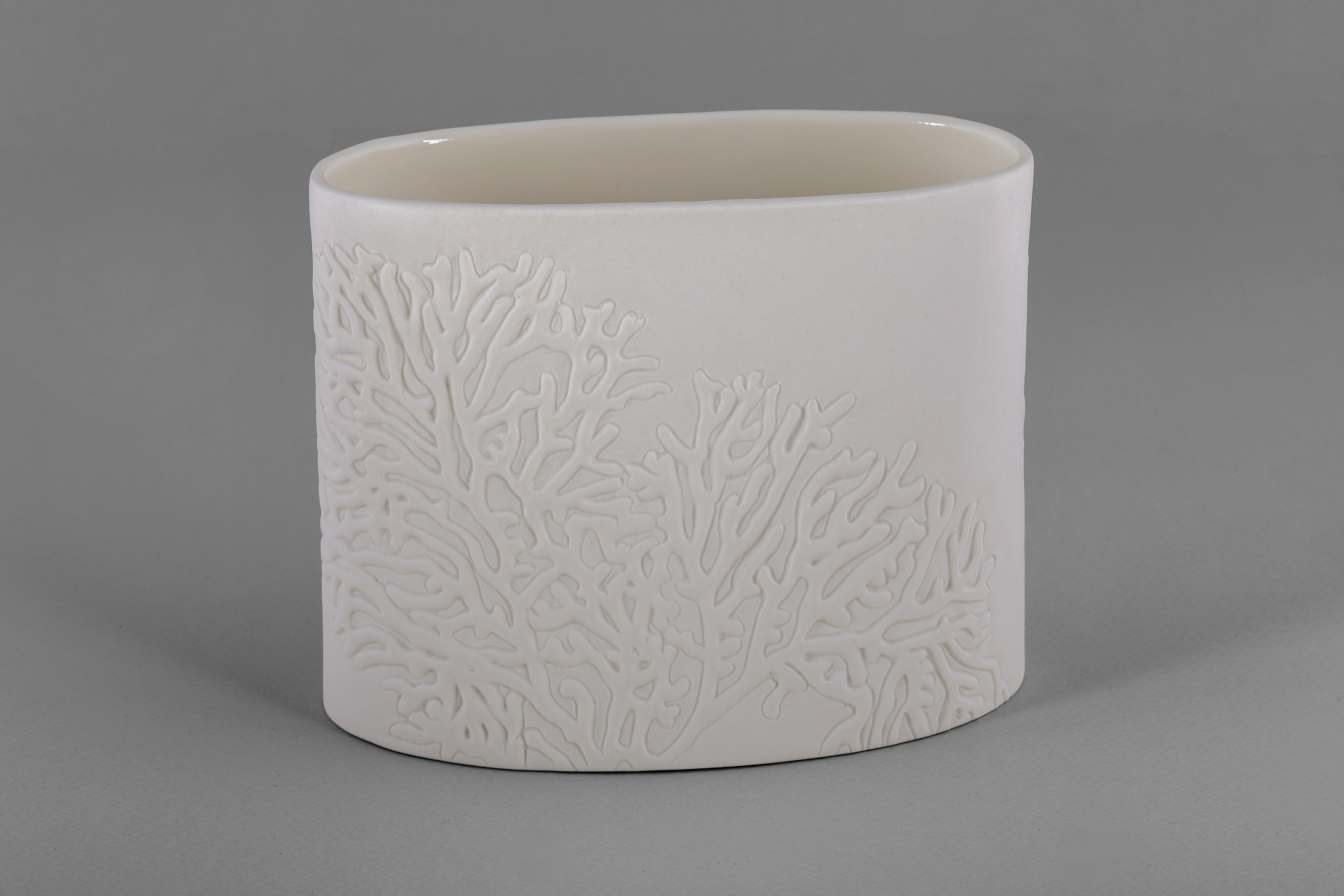 Sandra Black, Coral Bleach 5 Settlers Beach, 2026, porcelain, 13.7 x 17.5 x 10.3cm