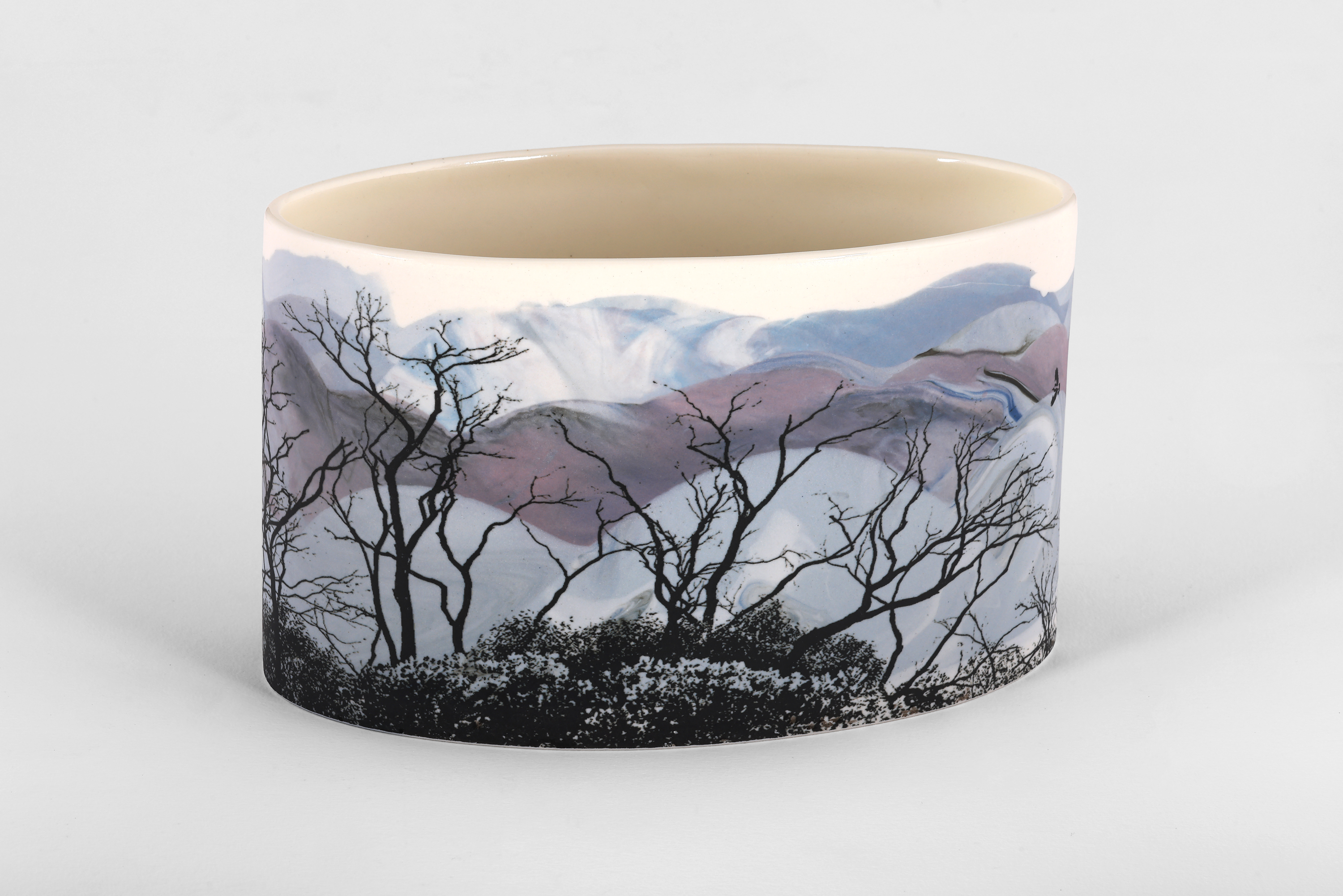 Sandra Black, Salt River Road 3, 2026, porcelain, 13.2 x 21.8 x 12.5cm