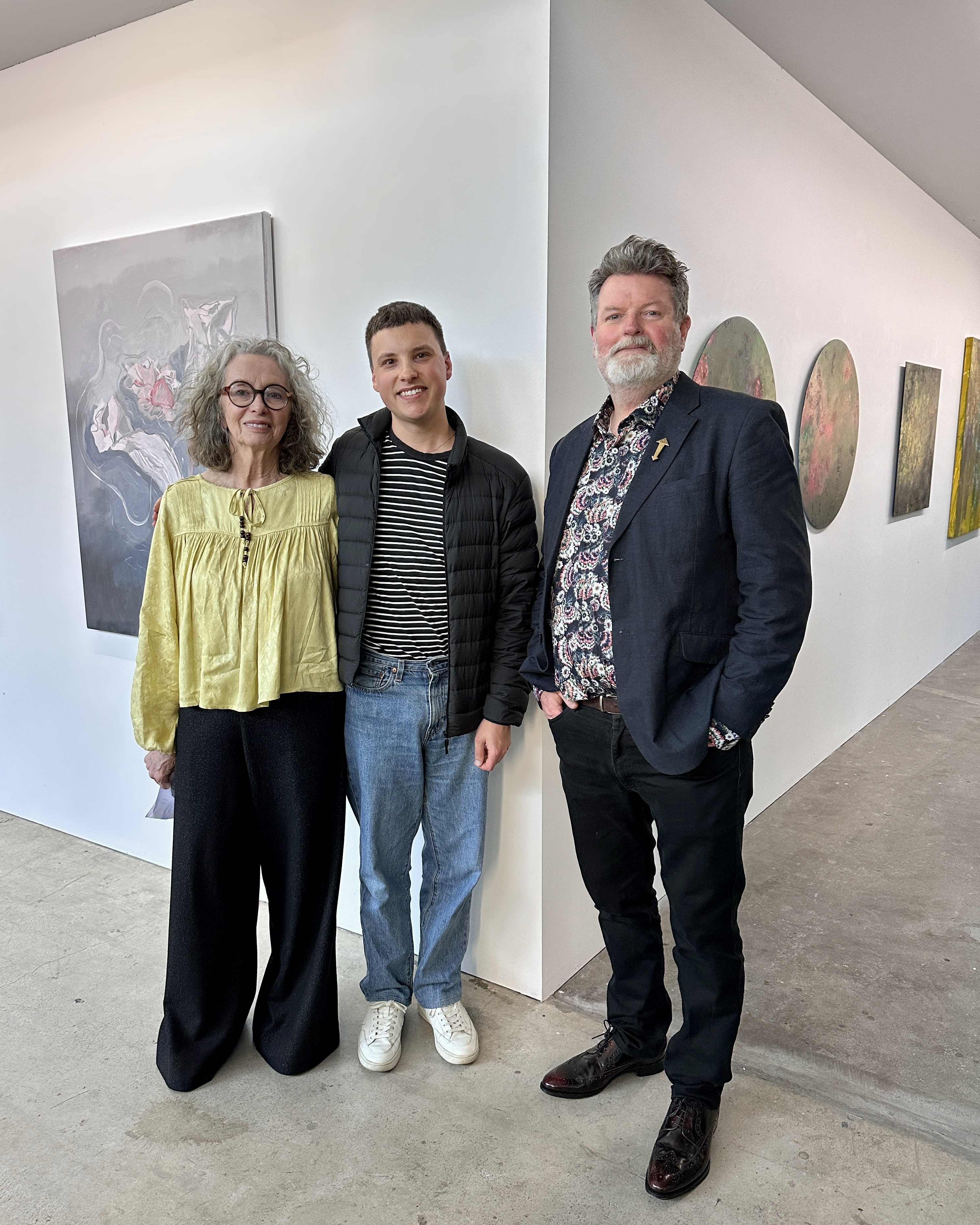 Angela Stewart, Brent Harrison and Paul Uhlmann