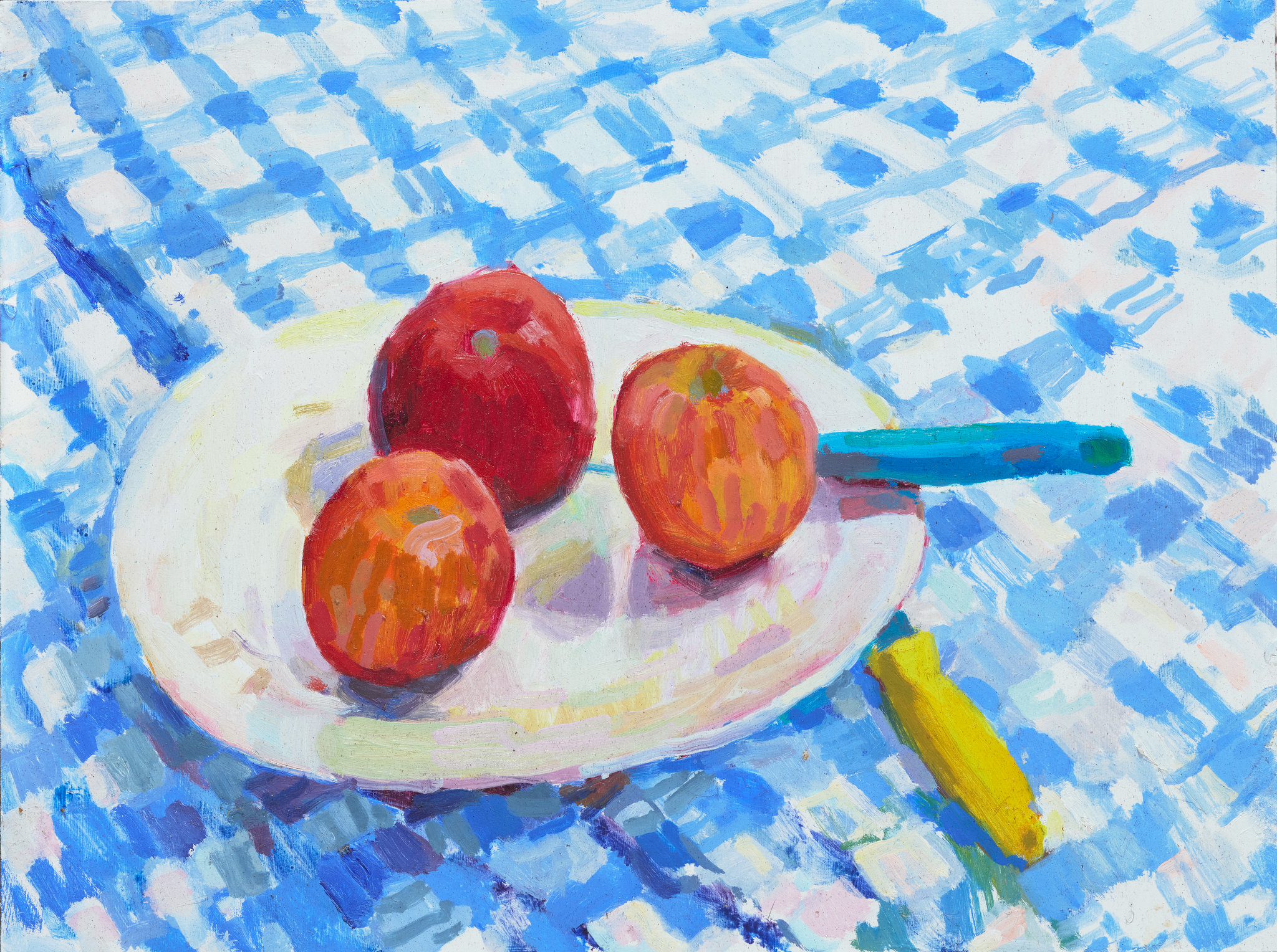 Jane Martin, Still Life 6, 2025, oil on canvas, 30 x 40cm